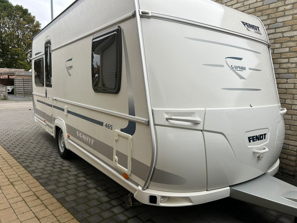 Fendt Saphir 465 #Bj 2013# Avec déménageur, auvent, auvent, Caravanes & Camping, Grand lit, Jusqu'à 4, Auvent, Entreprise