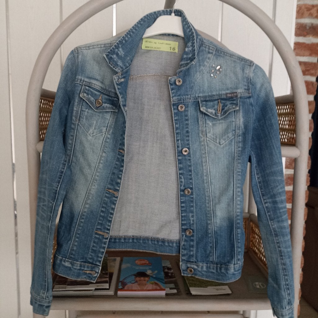 jeansjasje maat 16 jaar / 176 cm , Circle of trust, Enfants & Bébés, Enlèvement ou Envoi