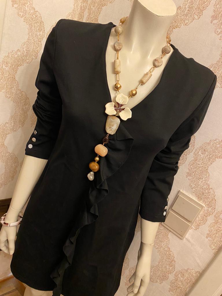 ZEER MOOIE ELEGANTE ZWARTE JURK, Kleding | Dames, Jurken, Ophalen of Verzenden, Nieuw