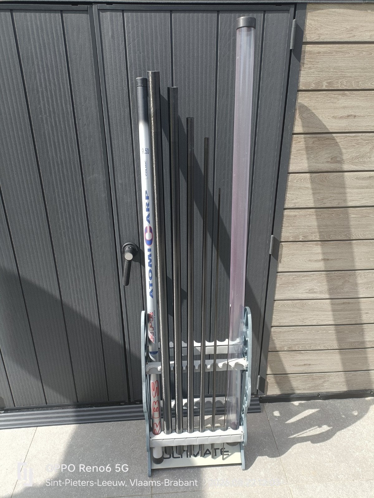 Colmic Atomic Carp 9.50M, Ophalen