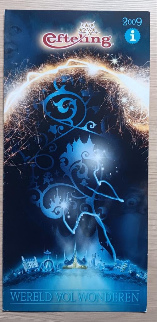 Efteling folder 2009, Boeken, Ophalen of Verzenden