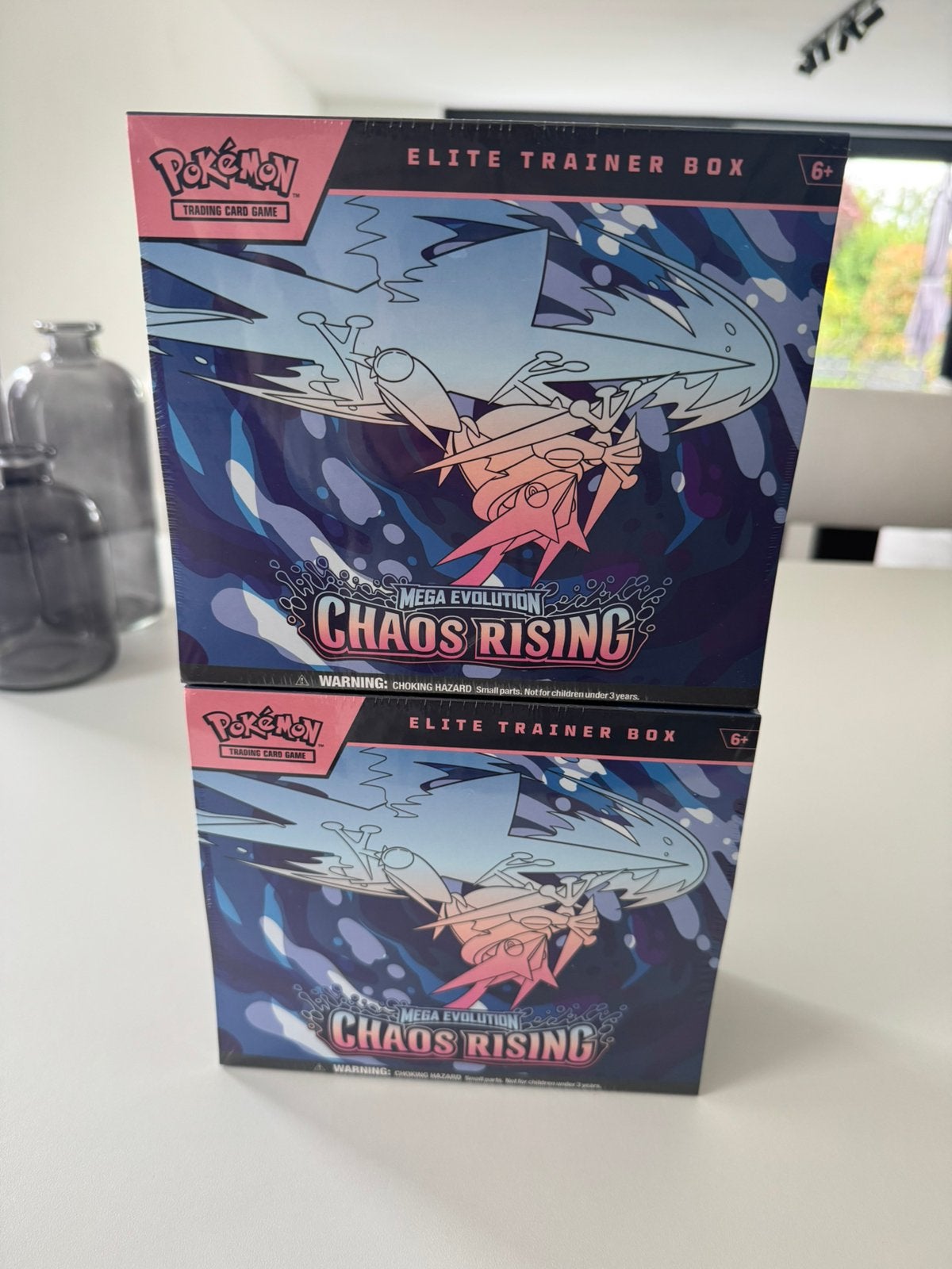 Chaos rising elite trainer box te koop/ruil, Enlèvement, Neuf, Booster box, Foil