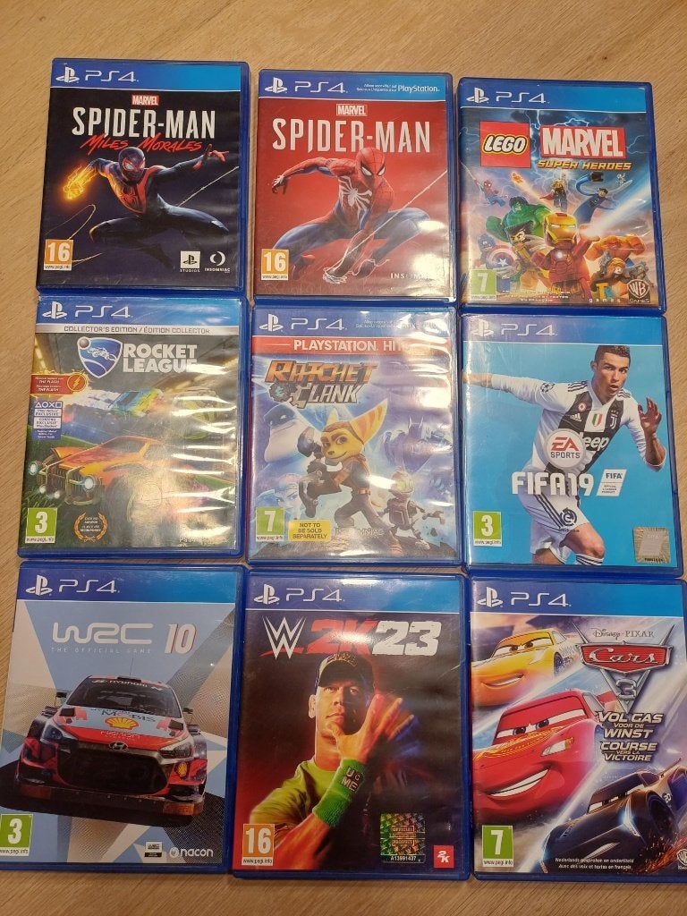 9 games voor playstation 4, Consoles de jeu & Jeux vidéo, Enlèvement, Utilisé