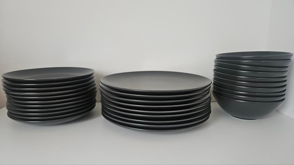 Tafelservies, Huis en Inrichting, Keuken | Servies, Gebruikt, Bord(en), Aardewerk, Ophalen