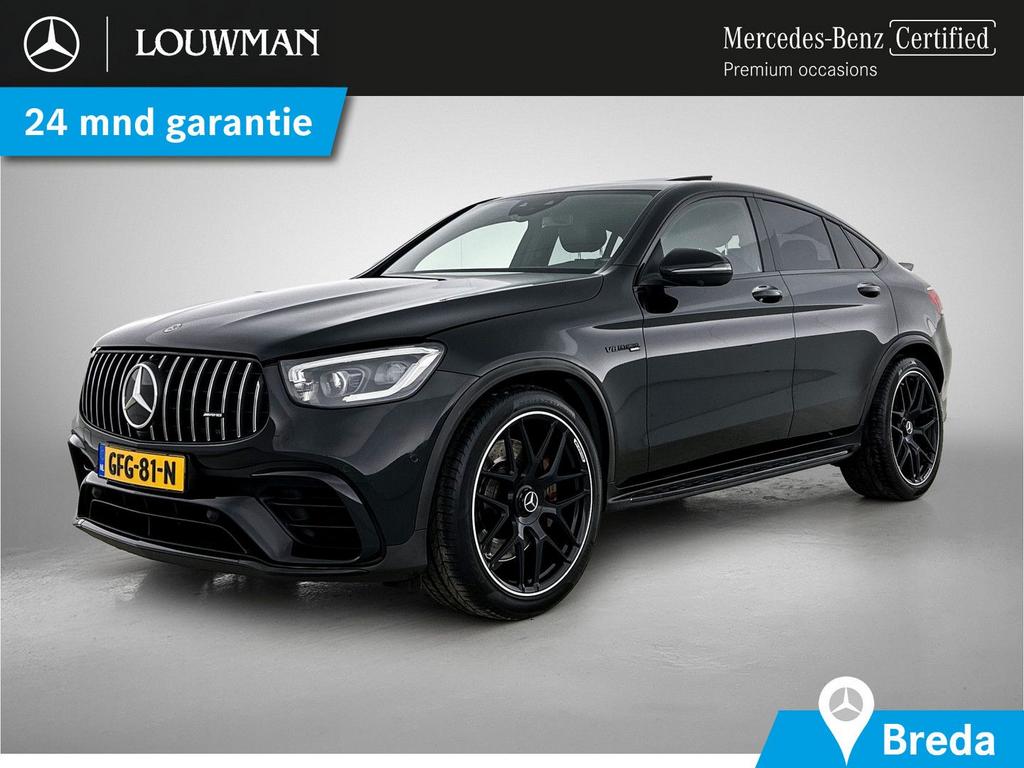 Mercedes-Benz GLC 63 AMG Coupé 4MATIC+ Premium Plus V8 | 476, Auto's, Automaat, Zwart, Zwart, GLC