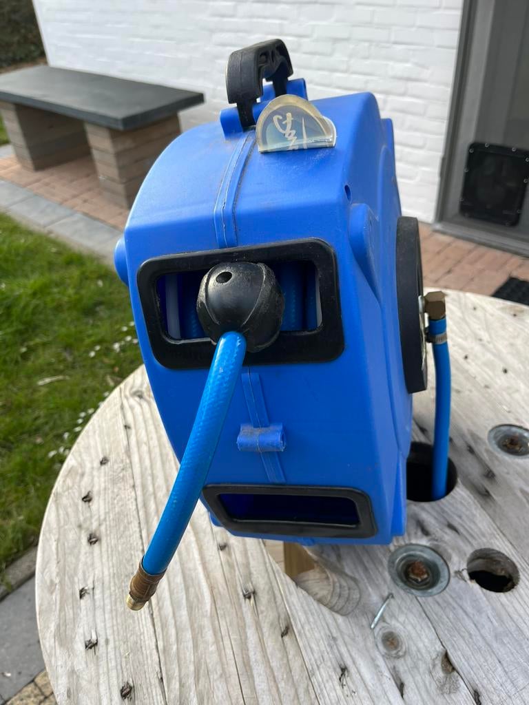 Compressor kabelhaspel 15m, Ophalen, Gebruikt