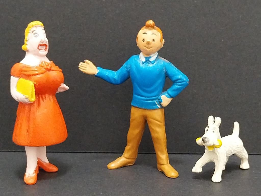 Kuifje figuurtjes aan 5 euro per stuk, Ophalen of Verzenden, Kuifje, Gebruikt, Beeldje of Figuurtje