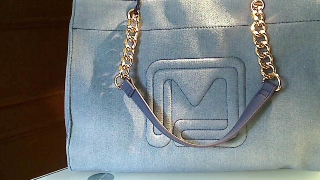 Sac en "jean" MORGAN (neuf), Ophalen of Verzenden, Nieuw, Blauw, Handtas