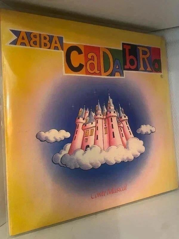 ABBA - Abbacadabra - France 1983, CD & DVD, Vinyles | Dance & House, Envoi, 1980 - 1989, Utilisé, Disco