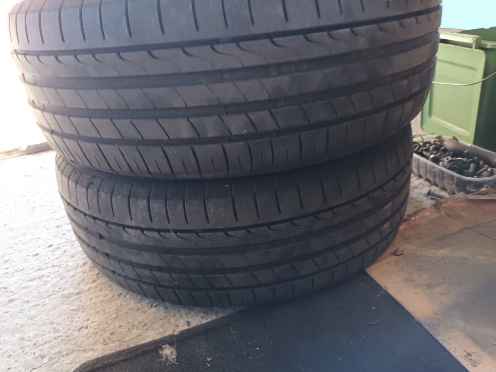 3 BANDEN 225 55 17 DOT 2024 ALLES 60EURO, Ophalen of Verzenden, Band(en)