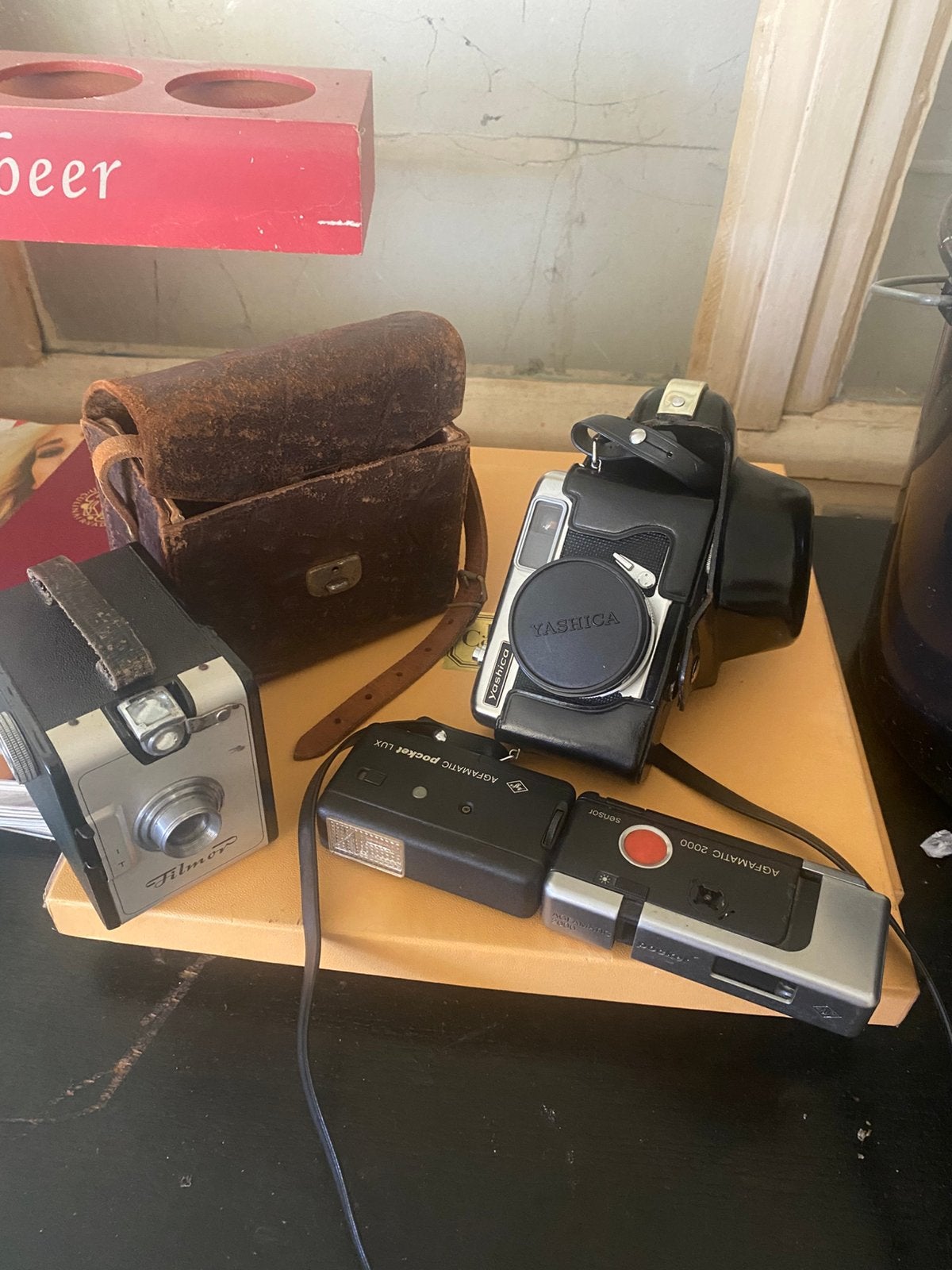 Oudere foto camera’s, Ophalen, Gebruikt