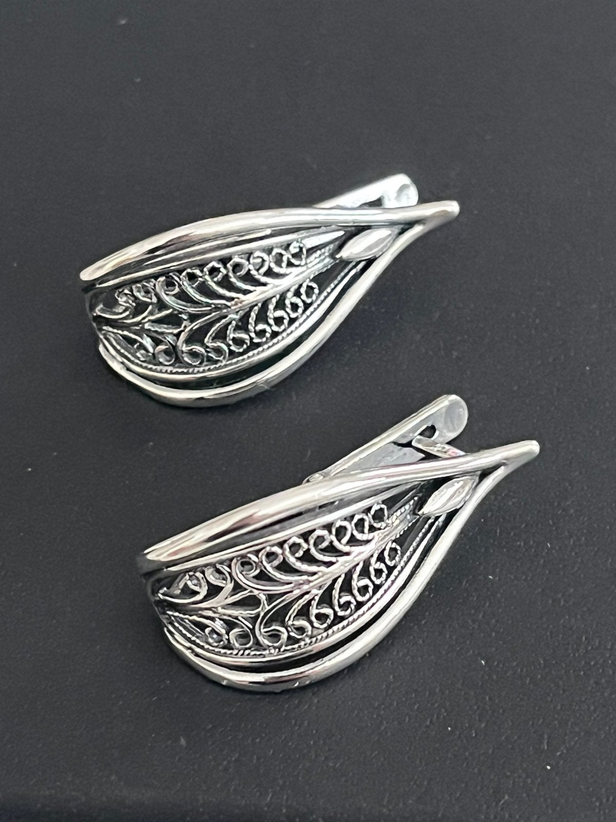 Zilveren oorbellen 925, Bijoux, Sacs & Beauté, Bagues, Enlèvement ou Envoi, Comme neuf, Argent