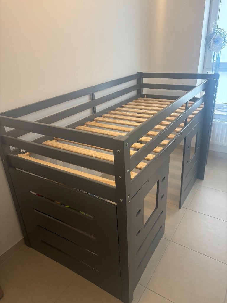 Lits pour enfants, Ophalen, 90 cm, Eenpersoons, 210 cm