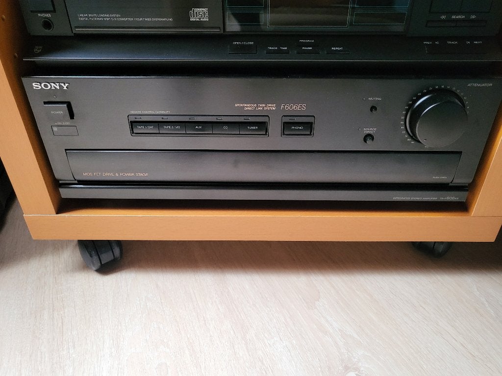 Sony versterker s606es, Enlèvement, Sony, 120 watts ou plus, Stéréo