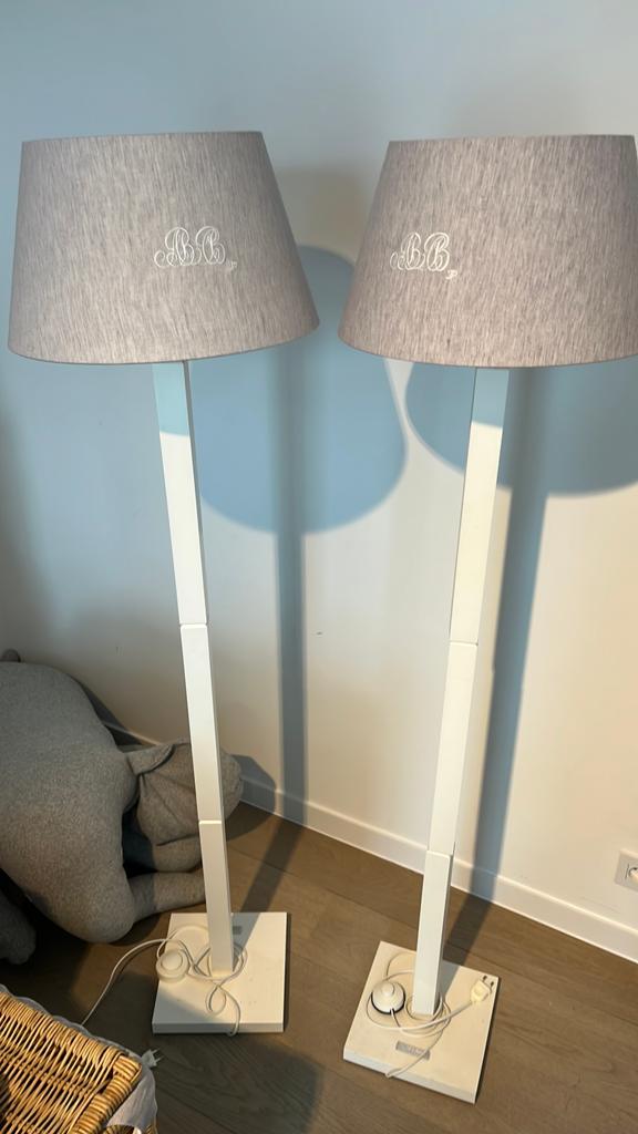2x Théophile & Patachou lamp 155 cm hoog, Maison & Meubles, Enlèvement ou Envoi, Comme neuf