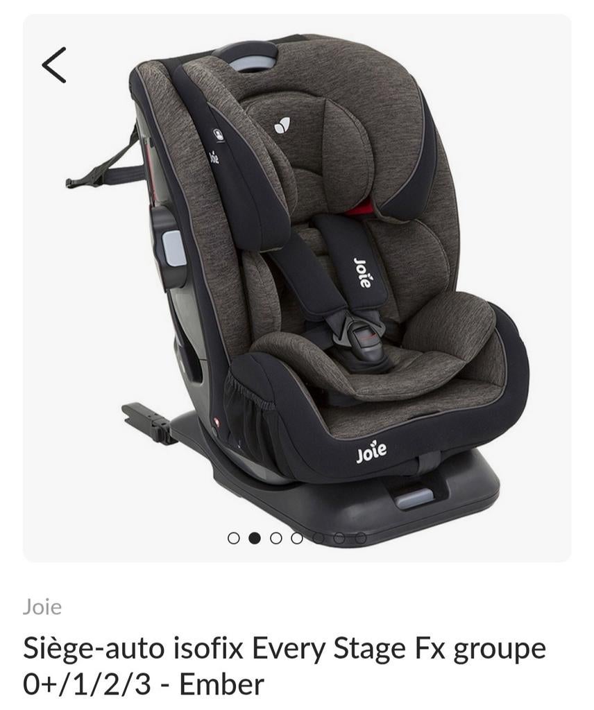 Joie siège auto évolutif, Autres marques, 9 à 36 kg, Enlèvement, Utilisé