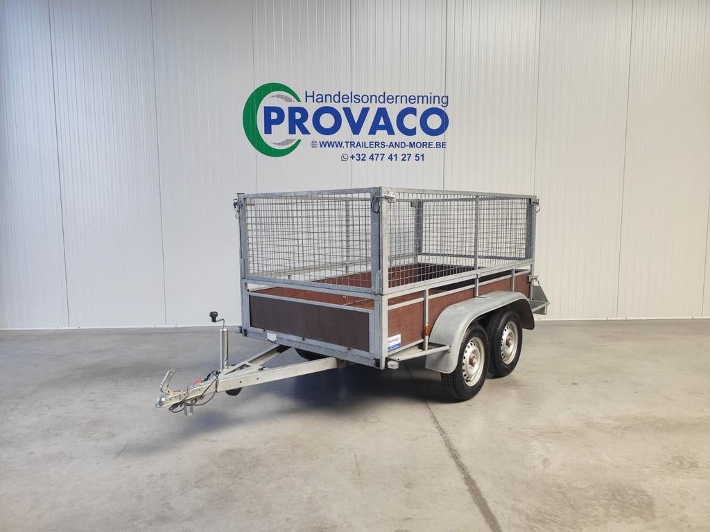BW-TRAILERS 750kg keuringsvrij • loofrekken • perfecte staat, Auto diversen, Ophalen