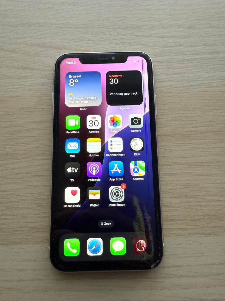 Iphone 11, Telecommunicatie, Mobiele telefoons | Apple iPhone, Gebruikt, Wit, 87 %, 64 GB