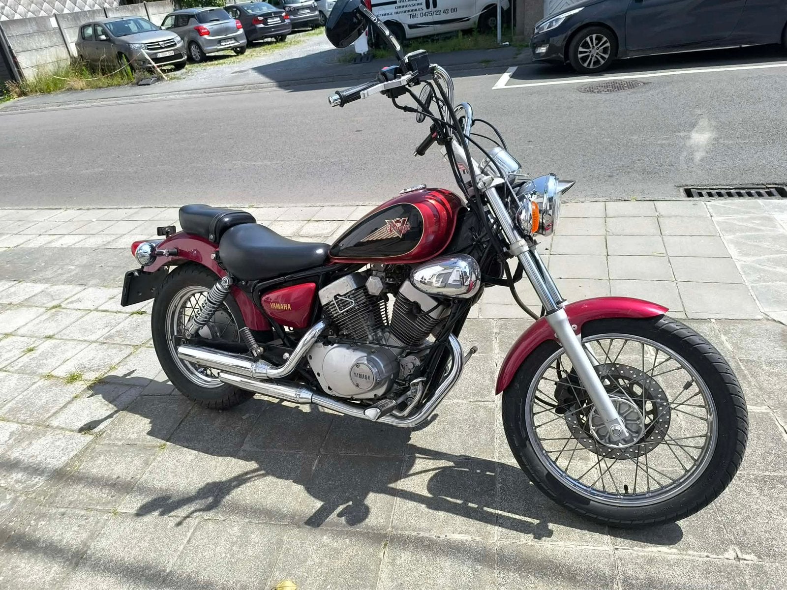 Yamaha virago 125 cc, Motos, Enlèvement, Utilisé