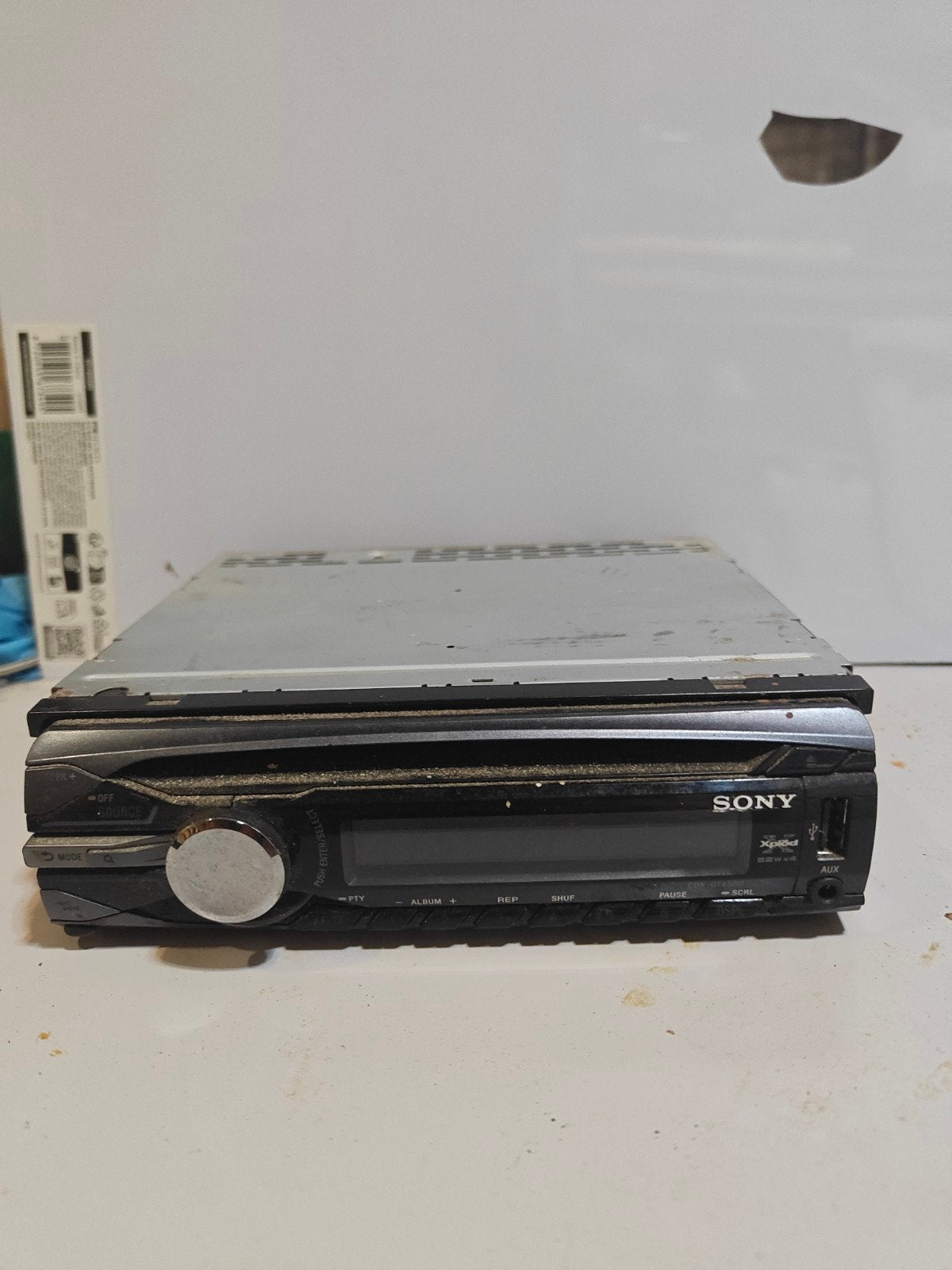 Sony Xplod autoradio, Enlèvement, Utilisé
