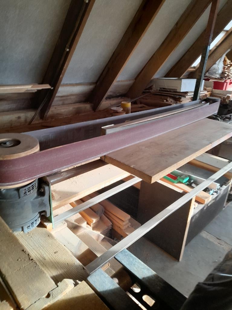 ponceuse à bande compacte, Enlèvement, Utilisé