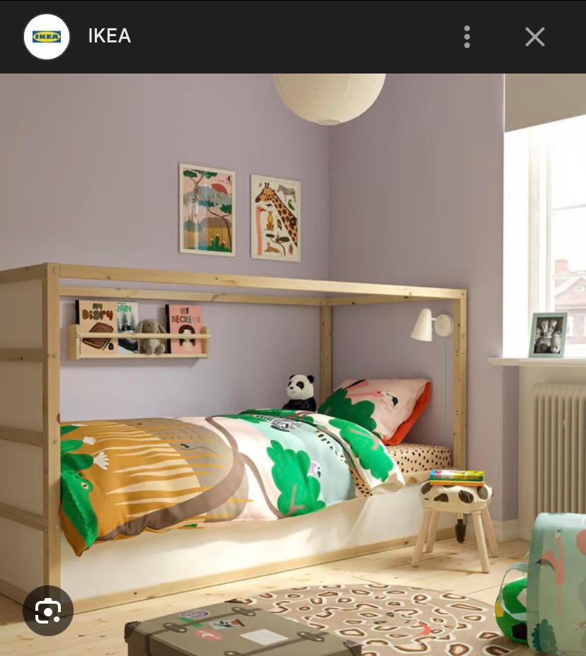 KURA omkeerbaar hoogslaper IKEA, Kinderen en Baby's, Ophalen, Hoogslaper