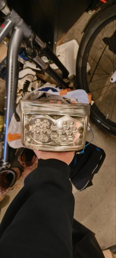 Mbk booster lichten, Fietsen en Brommers, Ophalen