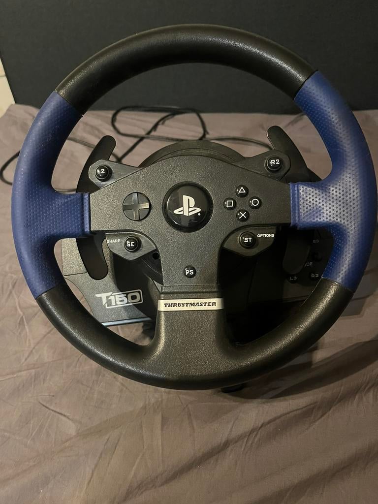 Thrustmaster t150 stuur, Consoles de jeu & Jeux vidéo, Enlèvement, Utilisé, Volant ou Pédales, PlayStation 4