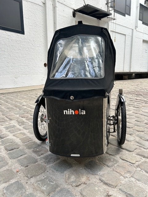 Nihola Elektrisch Dog/Family, Elektrisch, Zo goed als nieuw, 2 kinderen, Trommelrem