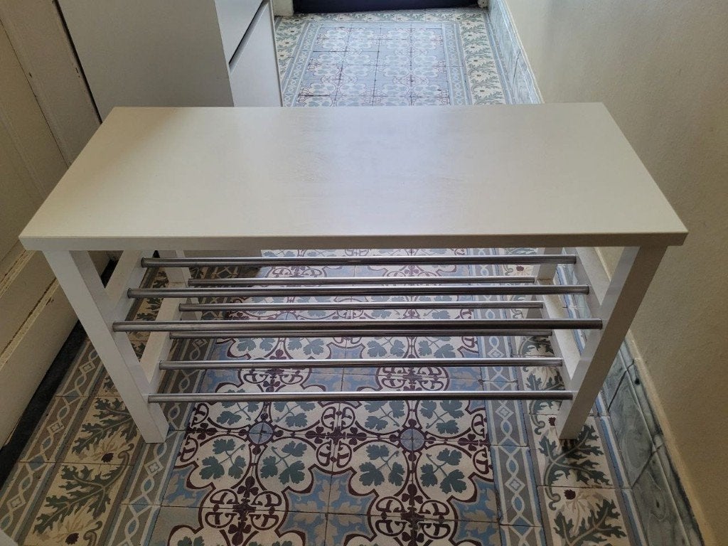Banc à chaussures, Maison & Meubles, Moins de 75 cm, Moins de 150 cm, Comme neuf, Enlèvement