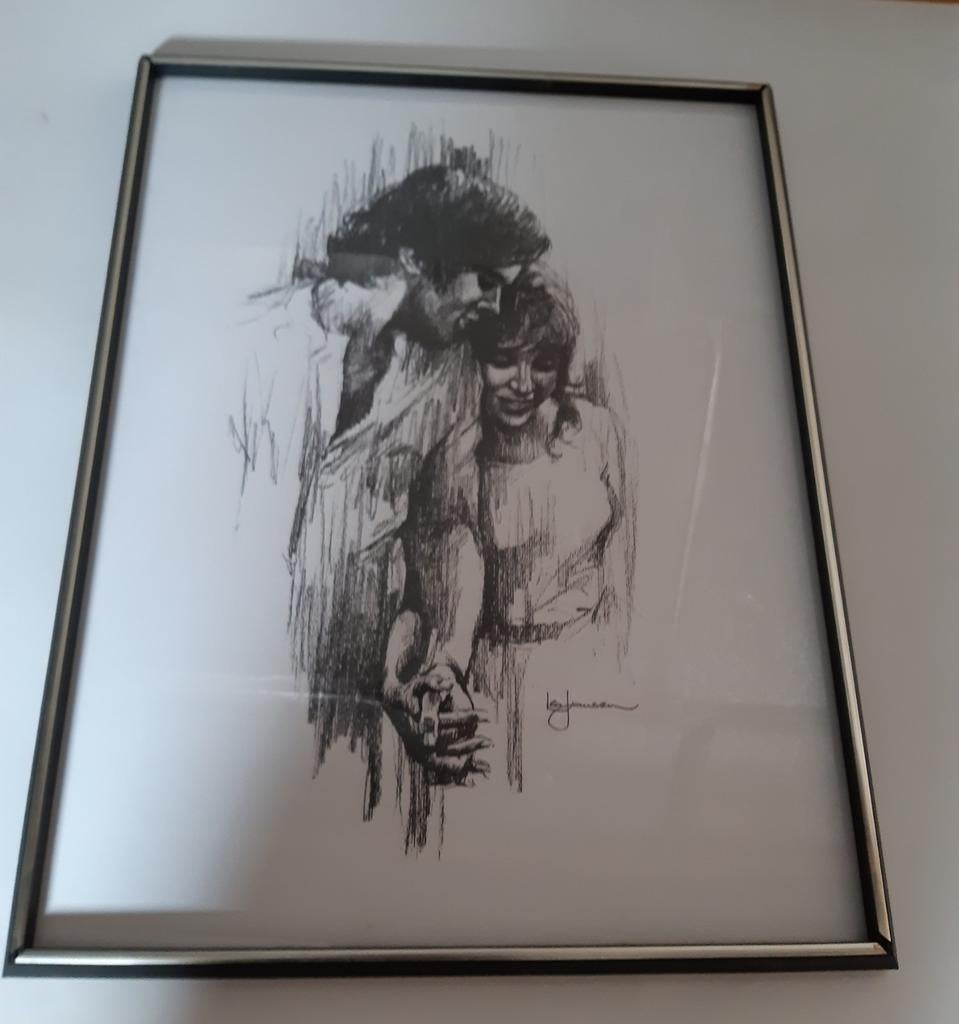 Pentekening, Antiek en Kunst, Ophalen