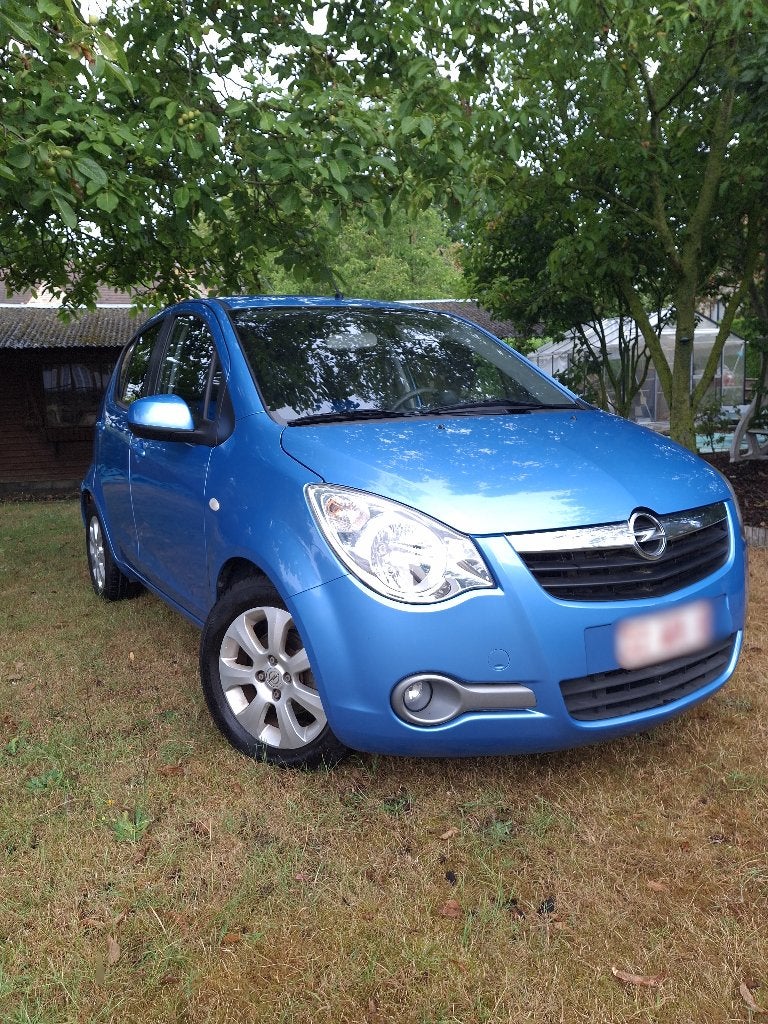 Opel Agila 31000km, Autos, Opel, Capteur de stationnement, Achat, Boîte manuelle, Bleu