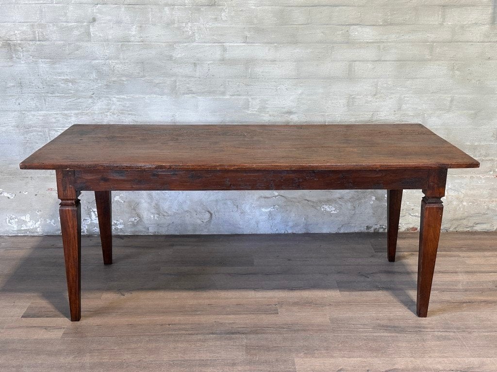 Franse antieke eettafel - 191 x 88 cm + 78 cm hoog, Huis en Inrichting, Pannenfabriek 2 - unit C - 2360, Oud-Turnhout, Belgie