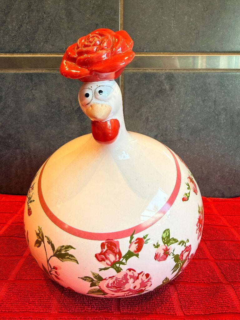 Grande poule pondeuse Rose - J-Line, Enlèvement ou Envoi, Comme neuf, Animal