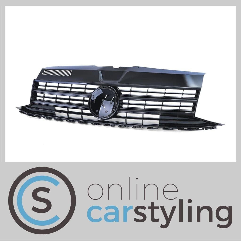 Sport Grill Vw Transporter T6 Glossy Black, Auto-onderdelen, -, Volkswagen, -, Nieuw