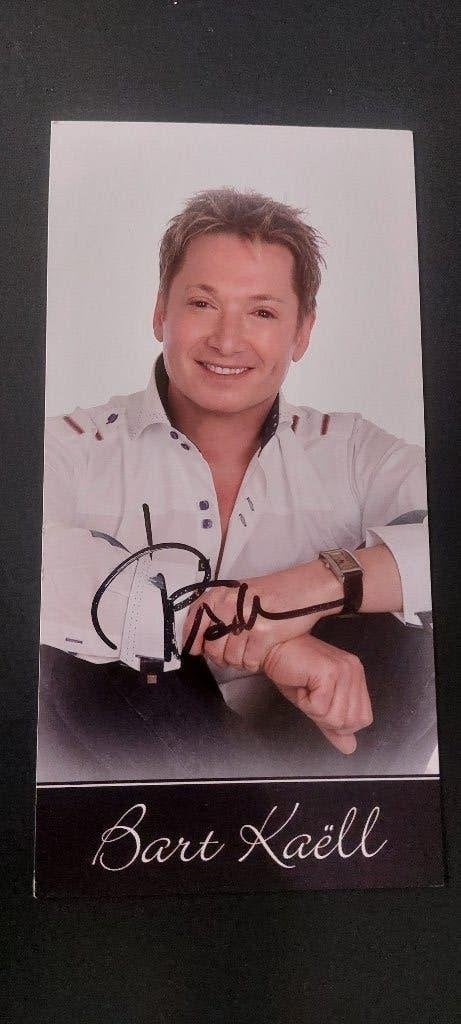 Handtekening Bart Kaëll gesigneerd, Verzenden, Gebruikt, Gesigneerd