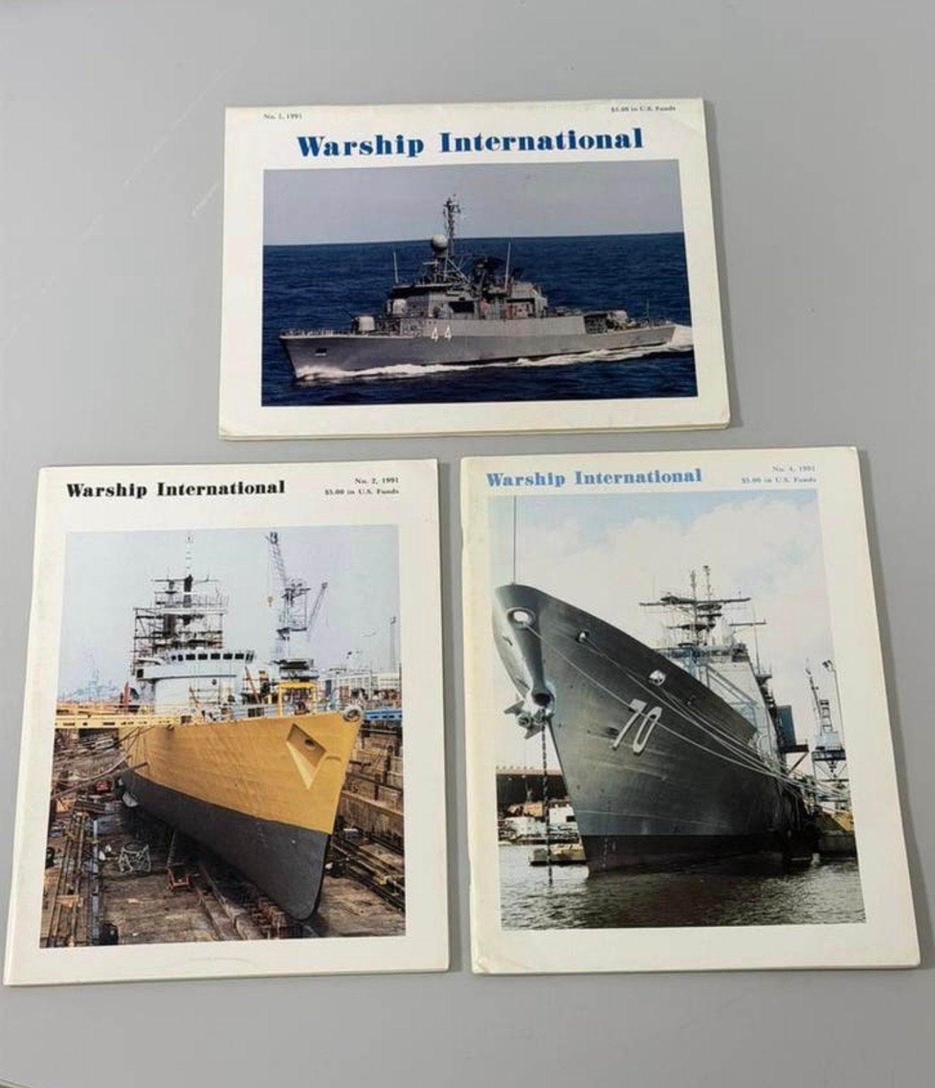 Warship International 1991 Marine Oorlog schip Tijdschriften, Ophalen of Verzenden, Marine, Boek of Tijdschrift