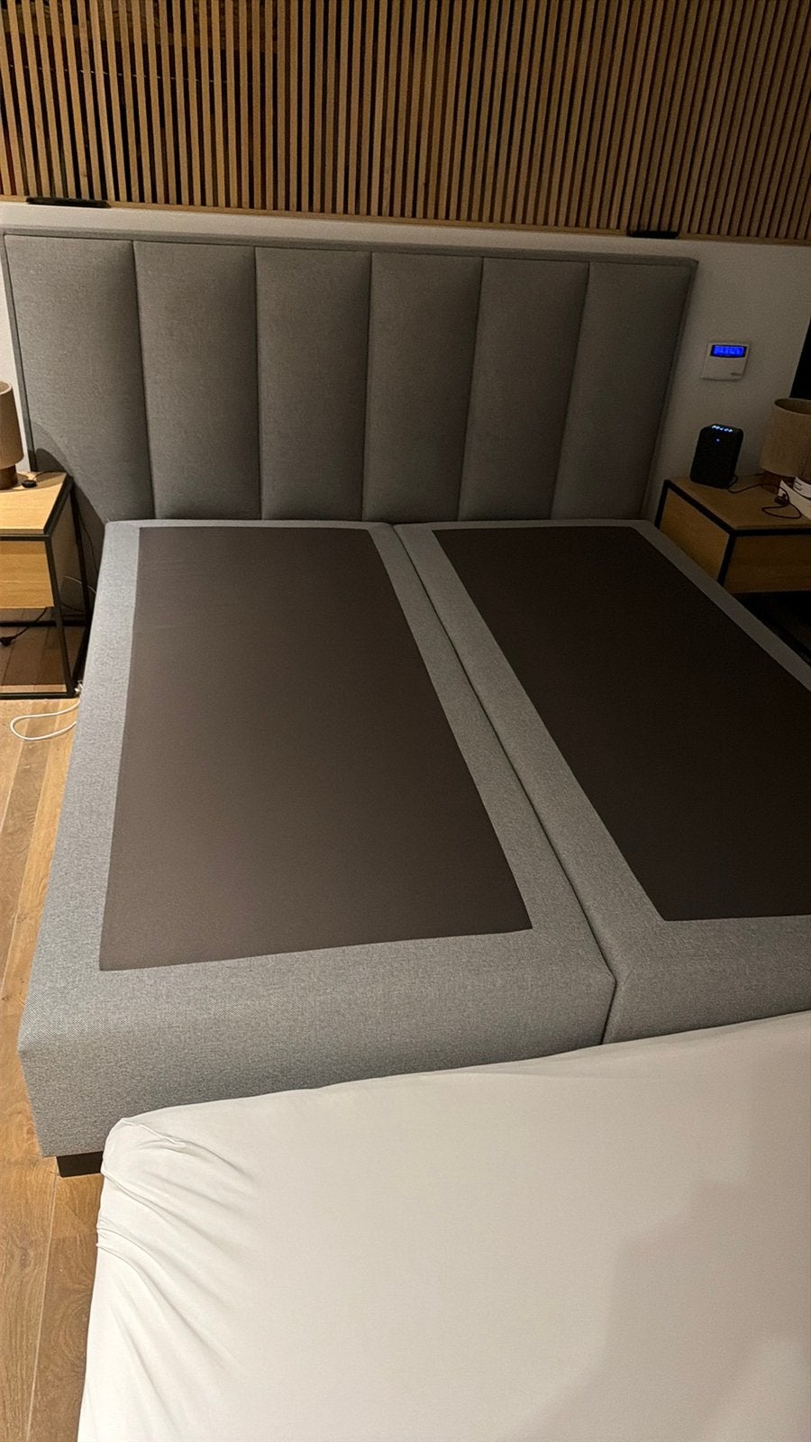 Boxspring incl hoofdbord, Huis en Inrichting, Ophalen, Gebruikt, Tweepersoons, 180 cm