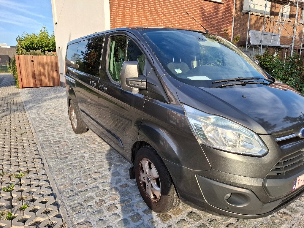 Ford Transit Custom L1 Dubbele cab 2016  (van particulier!), Voorwielaandrijving, Euro 5, Stof, 2 kW