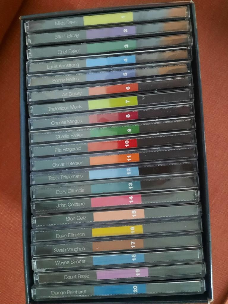Jazz verzameling, Cd's en Dvd's, Ophalen