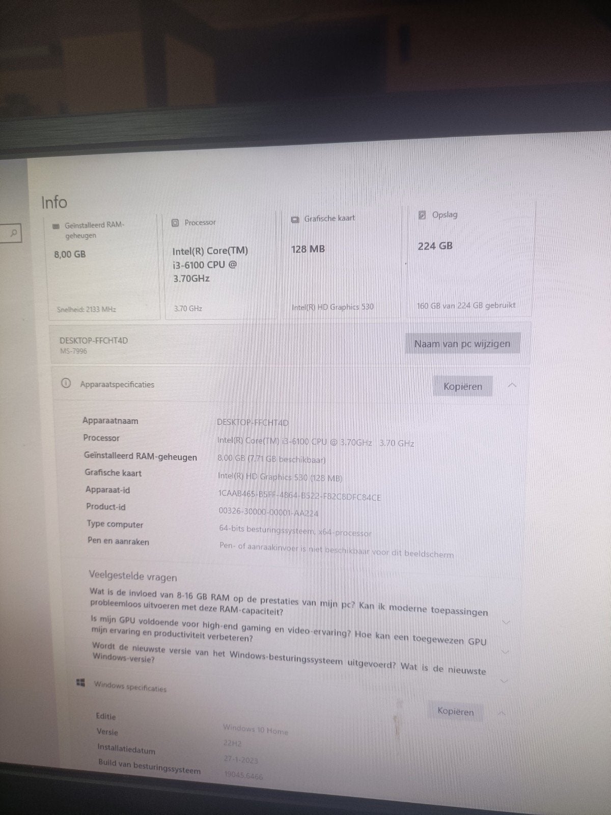 joli pc, Enlèvement ou Envoi
