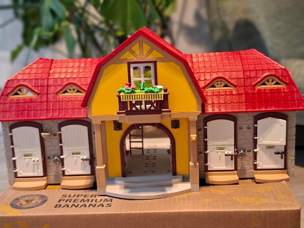 Playmobil manege met uitgebreide paardenspullen, Collections, Enlèvement