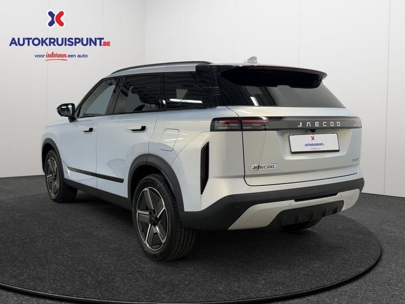 Jaecoo 7 PHEV 1.5TGDI PHEV SELECT LEDER GPS 360CAMERA ALU19, Auto's, BYD, Gebruikt, 347 pk, 5 zetels, 5 deurs