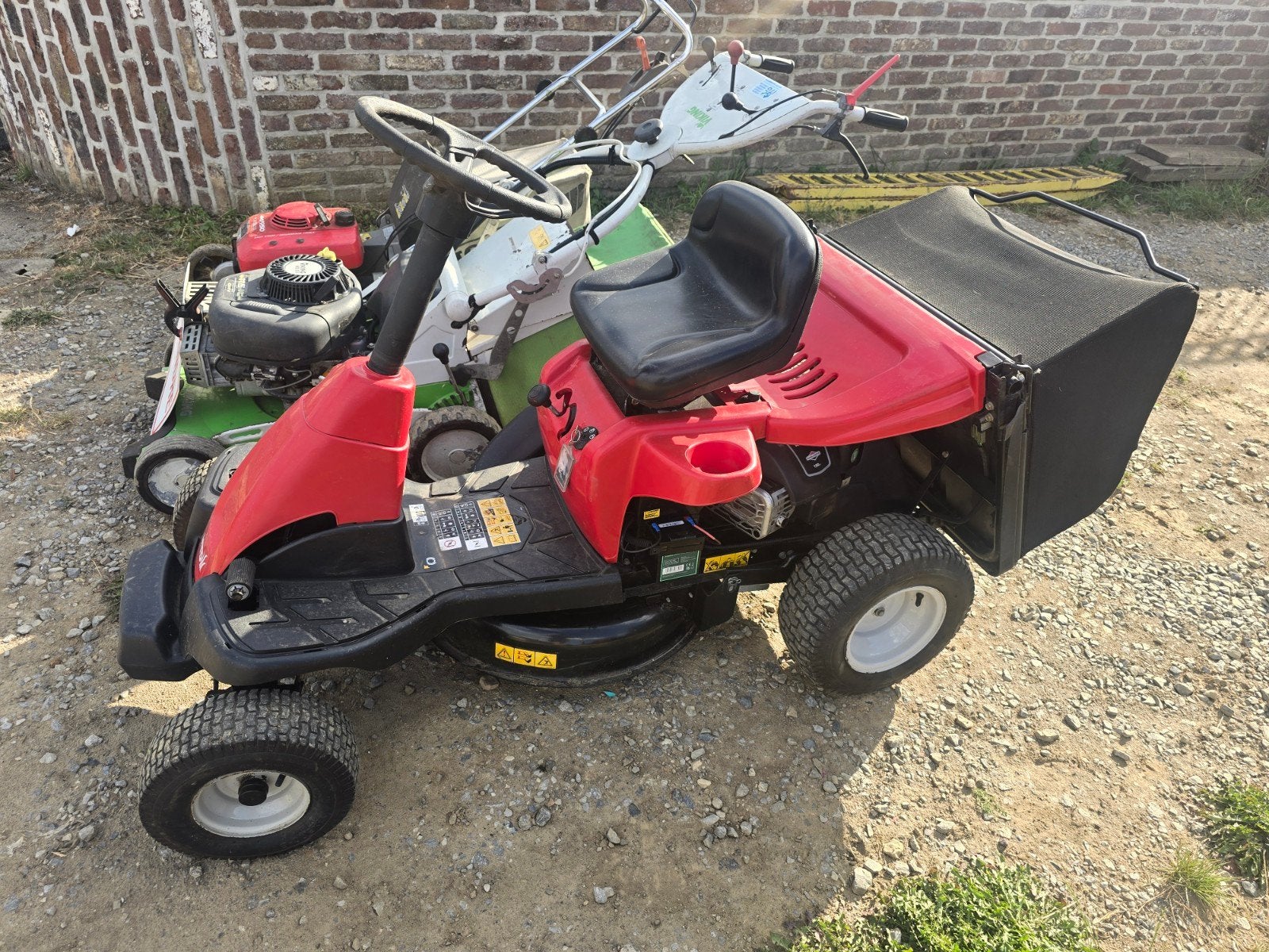 Tracteur tondeuse MTD Minirider 60 RDE, Enlèvement