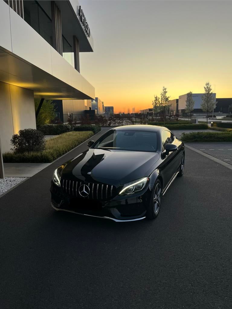 Mercedes C coupe, Auto's, Mercedes-Benz, Automaat, 4 zetels, Achterwielaandrijving, Zwart