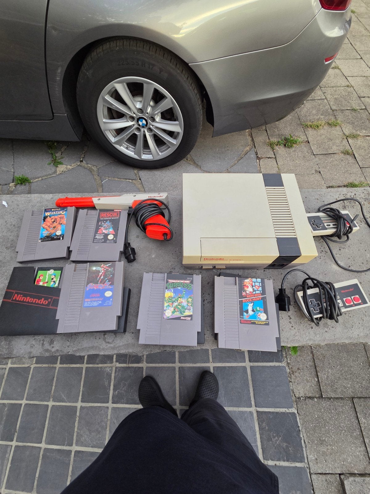 Nintendo nes + games, Consoles de jeu & Jeux vidéo, Enlèvement ou Envoi