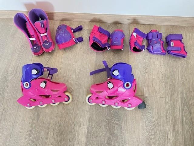 Patins à roues alignées, kit de démarrage, Autres marques, Rollers 4 roues en ligne, Enlèvement ou Envoi, Utilisé