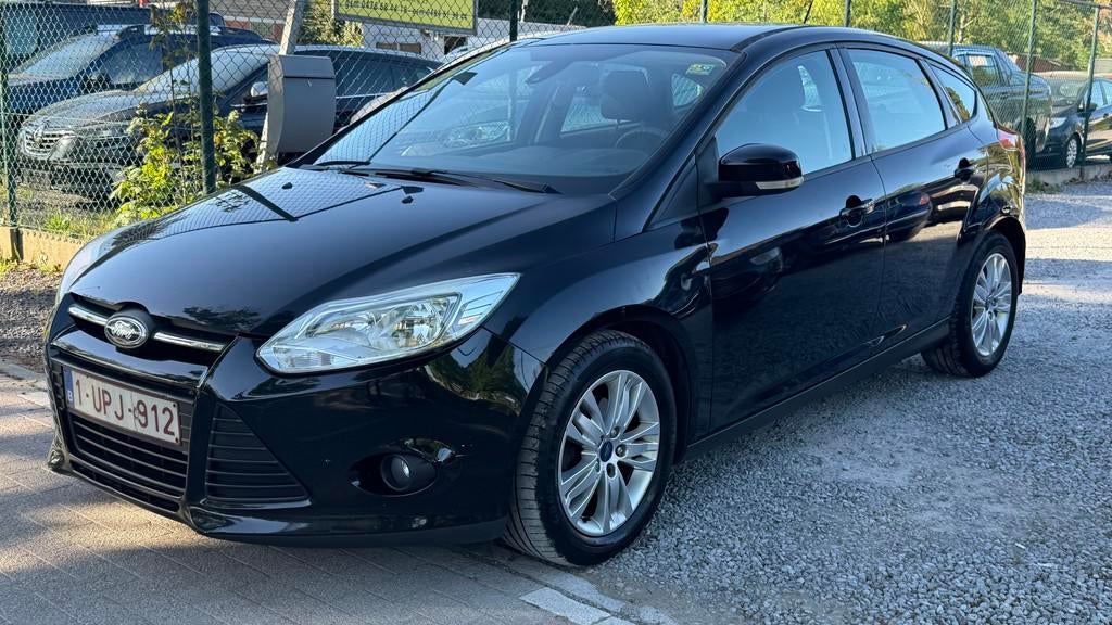 Ford Focus 1.6 diesel bj 2013, Auto's, Euro 5, Stof, 95 pk, Zwart