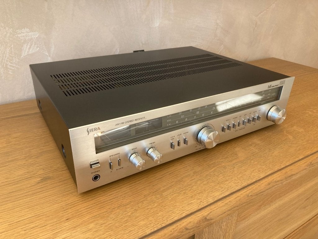 Siera Hifi Sound Project 6693 - 2x40W RMS - Revisie, Refurbished, Ophalen, Overige merken, Minder dan 60 watt