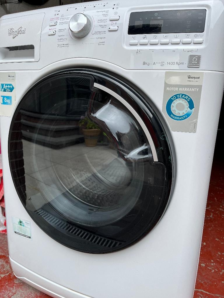 Whirlpool wasmachine en droogkast met defect, 10 kg ou plus, Enlèvement, Utilisé, Moins de 85 cm